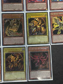 Yu-Gi-Oh! Egyptian God Card Lot (18 Cards) Slifer Obelisk Ra + Sacred Beasts - Image 5
