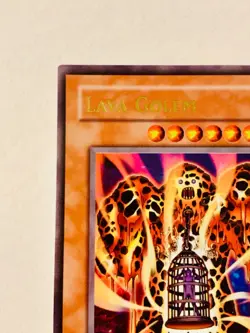 Yugioh TCG Lava Golem IOC-SE4 Limited Edition Ultra Rare LP - Image 3