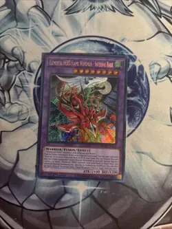 (YT) Yugioh Elemental HERO Flame Wingman - Infernal Rage BLMR-EN012 1st VLP - Image 1