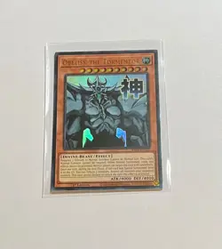 Yu-Gi-Oh! Obelisk The Tormentor #RA05-EN129 Ultra Rare Stamp Art 1st Ed (NM) - Image 1
