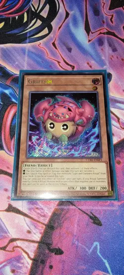 Yu-Gi-Oh! Griffoh CORI-ENSP1 Secret Rare Limited Edition NM - Image 2
