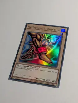 Yugioh Left Leg Of The Forbidden One LOB-EN121 25th Anniversary Ultra Rare NM - Image 2