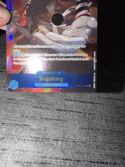 Carte One Piece Sogeking OP03-122 SEC Alternate Art English OCCASION POOR - Image 5
