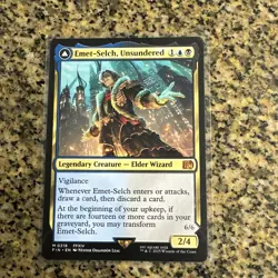 MTG Final Fantasy Emet-Selch, Unsundered/Hades, Sorcerer of Eld M 0218 NM - Image 1