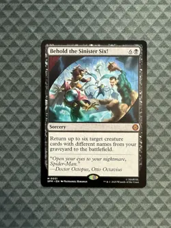 MTG Behold the Sinister Six! #0051 Mythic Marvel’s Spider-Man (SPM) - Image 1