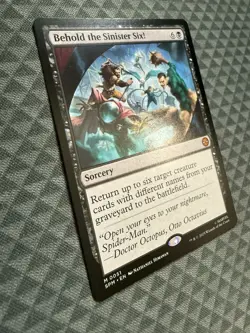 MTG Behold the Sinister Six! #0051 Mythic Marvel’s Spider-Man (SPM) - Image 2