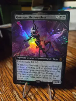 Gwenom, Remorseless (Extended Art Foil) From The Marvel Spider-Man Mtg Set - Image 1