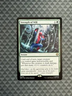 MTG Strength of Will #0118 Rare Marvel’s Spider-Man (SPM) - Image 1