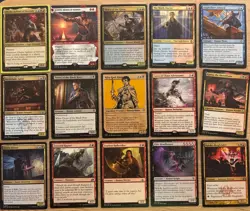 Budget Casual MTG Commander Deck Red Black Blue Monarch Obeka Splitter Of Secs - Image 1