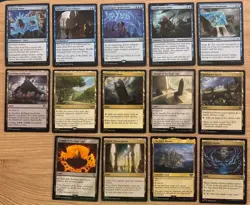 Budget Casual MTG Commander Deck Red Black Blue Monarch Obeka Splitter Of Secs - Image 5