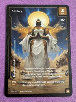 All Glory Wonders Of The First: Call of the Stones 005/402 Mythic - Image 1