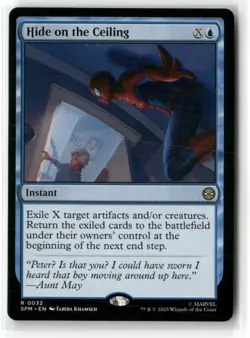 Hide On The Ceiling Spiderman MTG NM - Image 1
