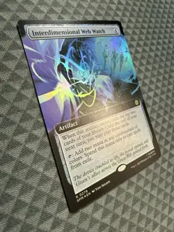 MTG Interdimensional Web Watch #0278 Foil Ext. Art R Marvel’s Spider-Man (SPM) - Image 2