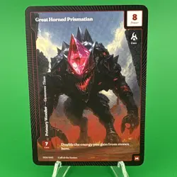 Wonders of the First Great Horned Prismatian Mythic Rare Call of the Stones - Image 1