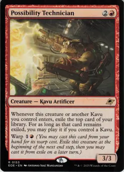 Possibility Technician R Edge of Eternities 153 NM MTG - Image 1