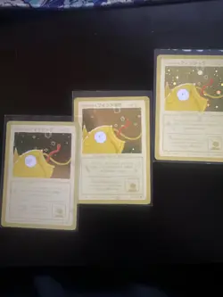 Three (3) Wrenny Moo Magikarp Holo Card 50/50 - Set 1 - Image 1