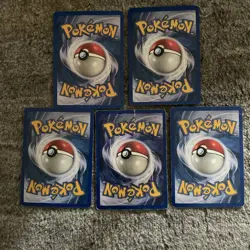 Vintage Pokemon Cards Jungle Set Lot 5 Cards MP/HP - Image 2