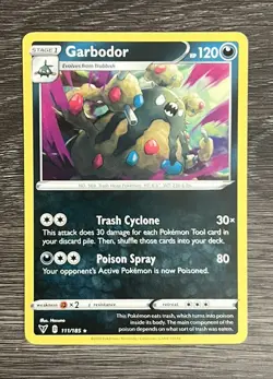Garbodor 111/185 Vivid Voltage Regular Rare Pokemon Card Pokemon TCG - Image 1