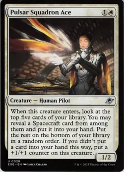 Pulsar Squadron Ace U Edge of Eternities 28 NM MTG - Image 1