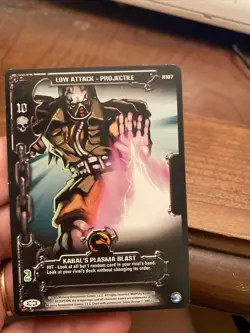 Epic Battles TCG Mortal Combat R107 Kabal's Plasma Blast Trading card - Image 1