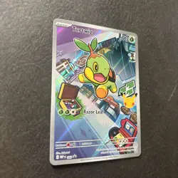 Pokemon Turtwig 040 Black Star Promo Card w/ Top Loader - Image 2