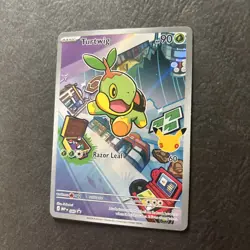 Pokemon Turtwig 040 Black Star Promo Card w/ Top Loader - Image 4