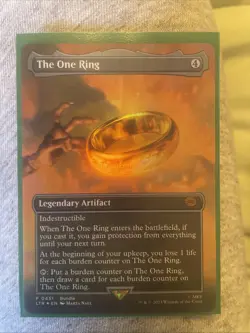 MTG 1x FOIL The One Ring # 451 Lord of the Rings Magic the Gathering Card x1 NM - Image 1