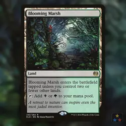 1x Blooming Marsh MTG Kaladesh NM - Image 1