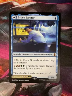 MTG Magic The Gathering Bruce Banner 0049 The Incredible Hulk MSH - Image 1