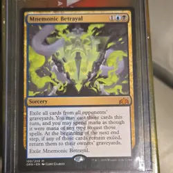 Wizards of the Coast Mnemonic Betrayal 189/259 Mythic Blue/Black Sorcery EN 2018 - Image 1