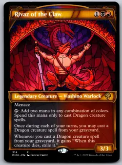 Rivaz of the Claw (Showcase) 314 R Dominaria United Magic: The Gathering NM - Image 1