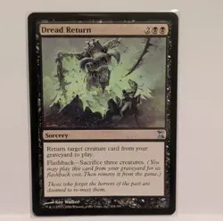 Dread Return MTG Time Spiral #104 Regular Uncommon Sorcery EN Near Mint - Image 1