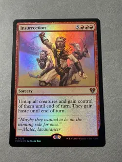 Insurrection #236 (NM) Commander Masters CMM Magic MTG FOIL - Image 1