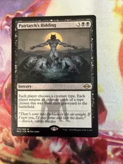 MTG Patriarch's Bidding Modern Horizons 2 Regular - Image 1