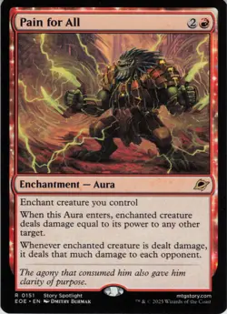 Pain for All R Edge of Eternities 151 NM MTG - Image 1