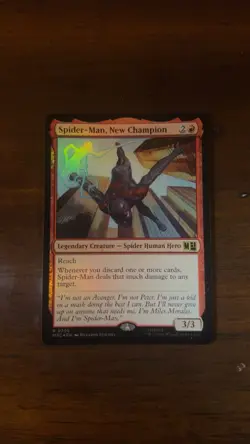 Spider-Man, New Champion - Foil Commander: Marvel Super Heroes - Mtg - Image 1