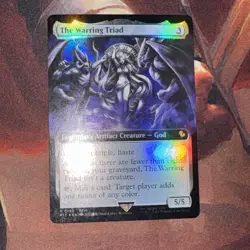The Warring Triad X1 Mtg Final Fantasy Nm Foil Extended - Image 1