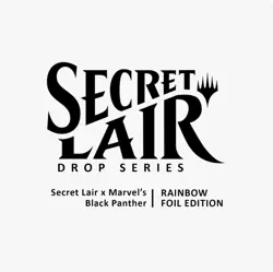 Magic The Gathering Secret Lair x Marvel's Black Panther - Magic MTG Foil - Image 1