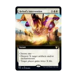 WOTC MtG Theros Beyond Death Heliod's Intervention (Extended Art) (R) NM - Image 1