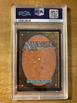 MTG✨GEMSTONE MINE ✨Weatherlight PSA 9 MINT Uncommon LAND 1997 BROM Art LOW POP ! - Image 2