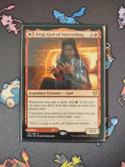 Birgi, God of Storytelling MTG Kaldheim Rare LP - Image 1