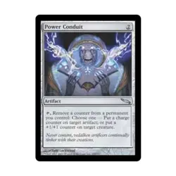 WOTC MtG Mirrodin Power Conduit (U) NM - Image 1