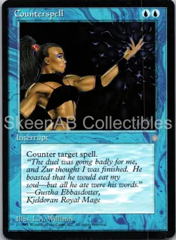MTG SkeenAB Counterspell Ice Age NM - Image 1