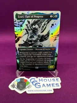 MTG Ezuri Claw of Progress Serialized 087/500 MOM Multiverse Legends CCGHouse RA - Image 1