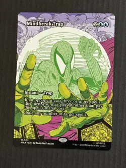 Magic The Gathering Mindbreak Trap Borderless Non-foil MAR - Image 1