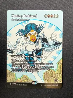 Aurelia, the Warleader BORDERLESS - Marvel Super Heroes (MTG) - Image 1