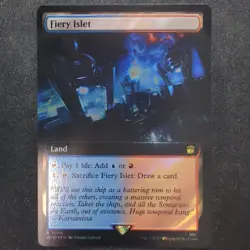Fiery Islet - Extended Surge Foil - Universes Beyond: Doctor Who (MTG) - Image 1