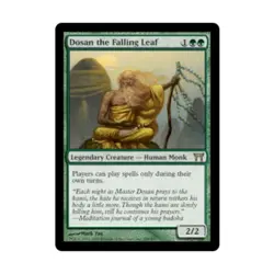 WOTC MtG Champions of Kamigawa Dosan the Falling Leaf (R) NM - Image 1