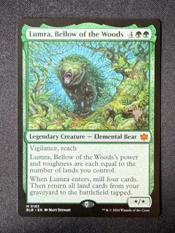 Lumra, Bellow of the Woods - Bloomburrow | PROMO (MTG) NM - Image 1