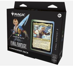 Magic the Gathering Final Fantasy X Commander Deck Counter Blitz Tidus Sealed - Image 1